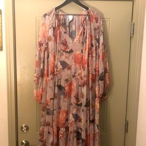 Long maxi style dress